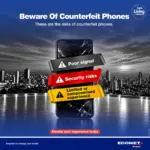 Counterfeit phones